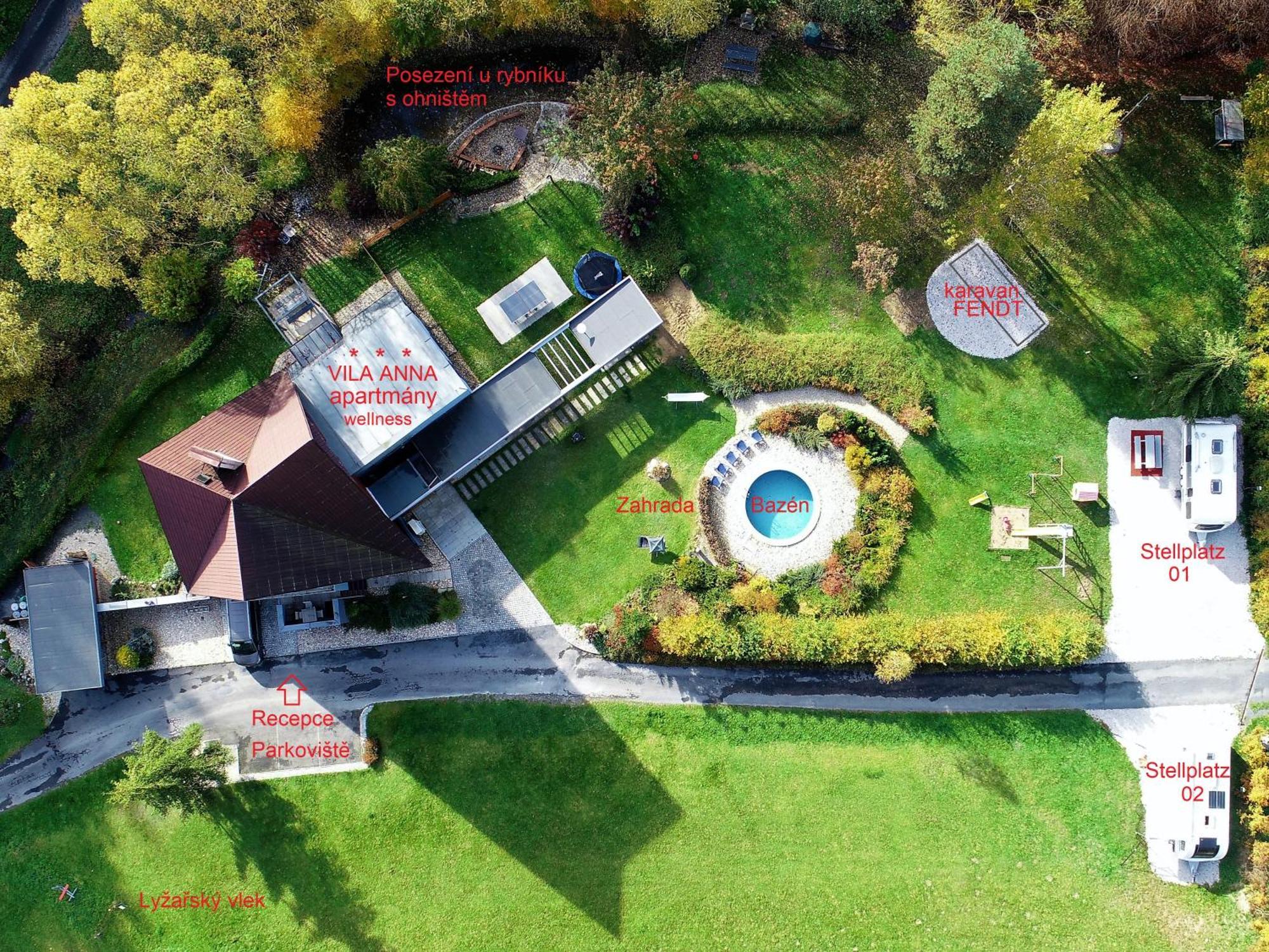 Vila Anna Wellness Halenkov Luaran gambar